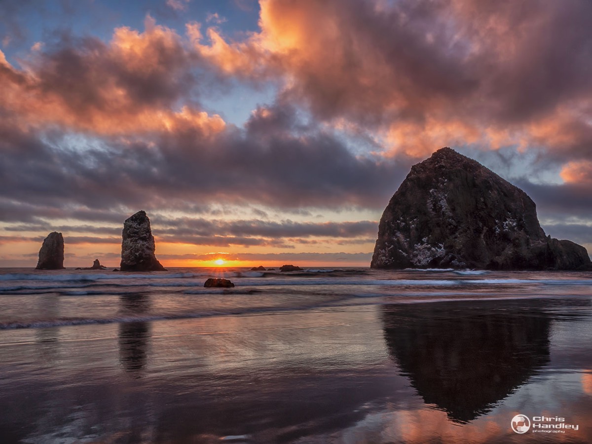 Haystack Rock at Cannon Beach